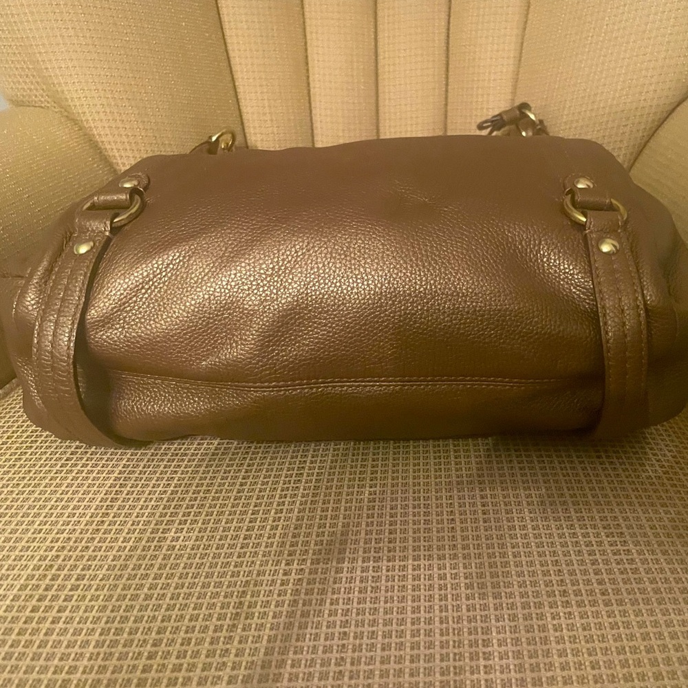 Coach-F17566-Alex Daria pebbled leather tote - Picture 5 of 8